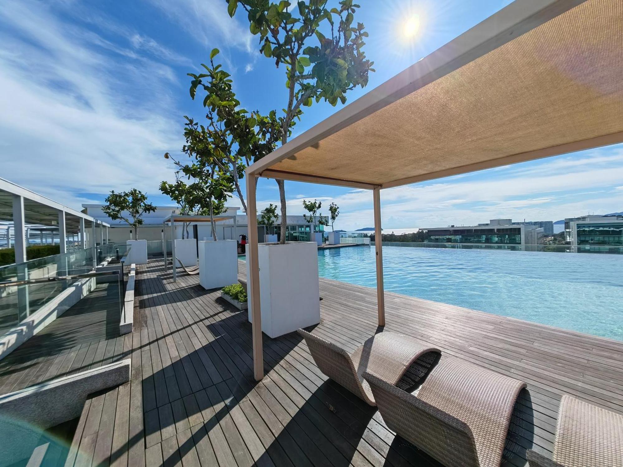 Sutera Avenue Rooftop Infinity Pool Kk Infini Apartment Kota Kinabalu